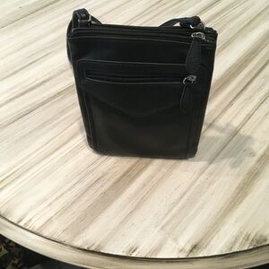 Leather crossbody